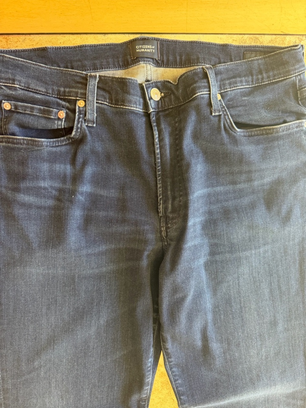 Citizens Of Humanity Men’s Indigo Slim Straight Jeans-The Elijah